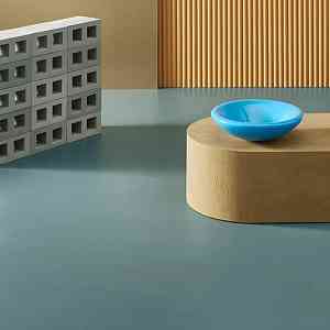 Линолеум Marmoleum Decibel on Order 337735 North Sea blue фото 2 | FLOORDEALER